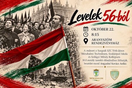 Emlékezzünk együtt 1956 hőseire Mórahalmon!