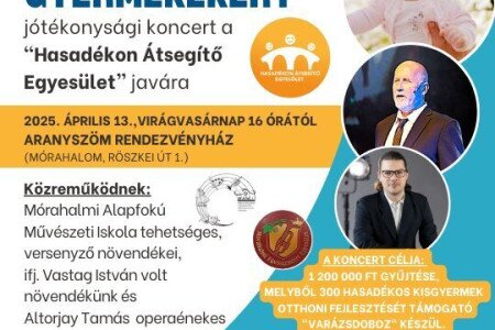 Gyermekek a gyermekekért – Jótékonysági koncert a Hasadékon Átsegítő Egyesület javára