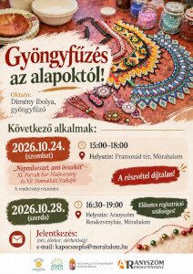 Gyöngyfűzés az alapoktól – folytatjuk!